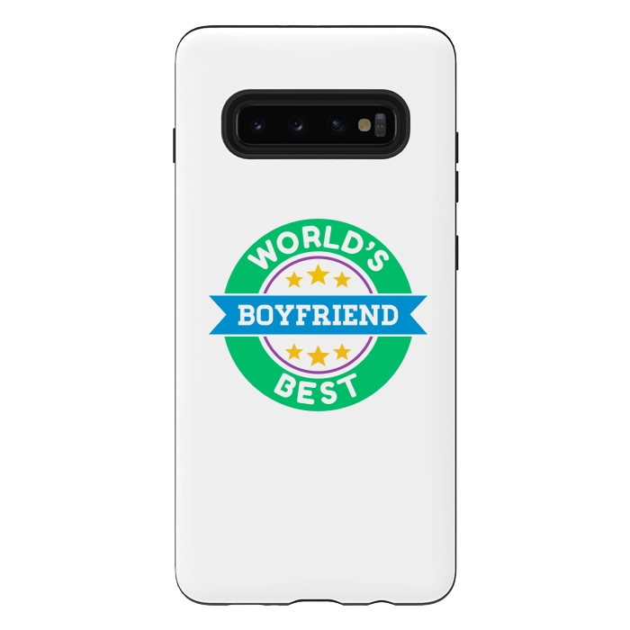 Galaxy S10 plus StrongFit World's Best Boyfriend by Dhruv Narelia