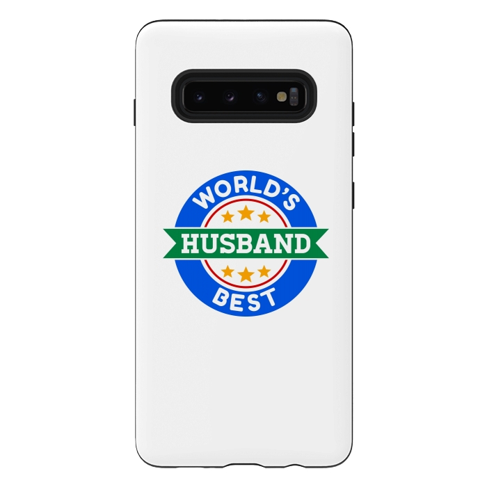 Galaxy S10 plus StrongFit World's Best Husband by Dhruv Narelia