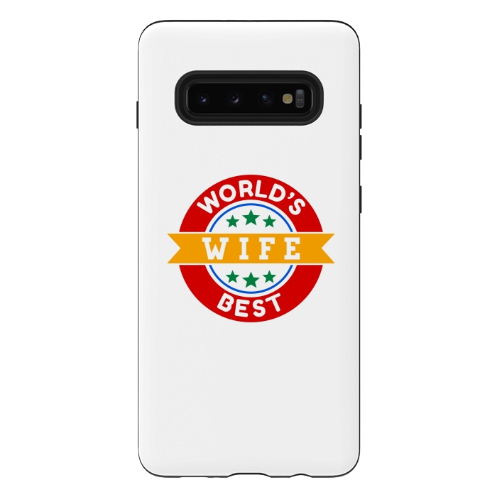 Galaxy S10 plus StrongFit World's Best Wife by Dhruv Narelia