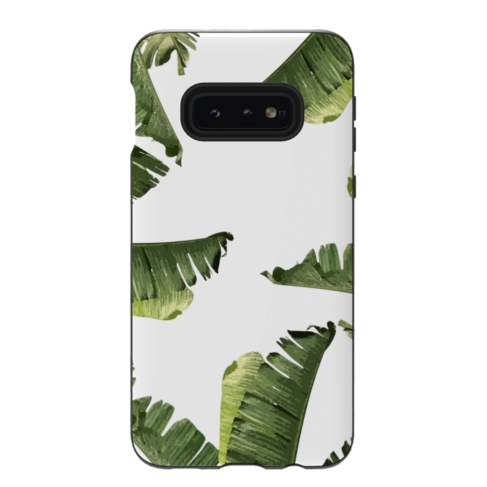 Galaxy S10e StrongFit Banana Leaves by Creativeaxle