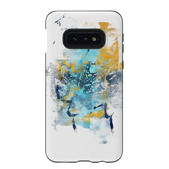 Galaxy S10e StrongFit Element Metamorphosis - Abstract Painting IV by Art Design Works