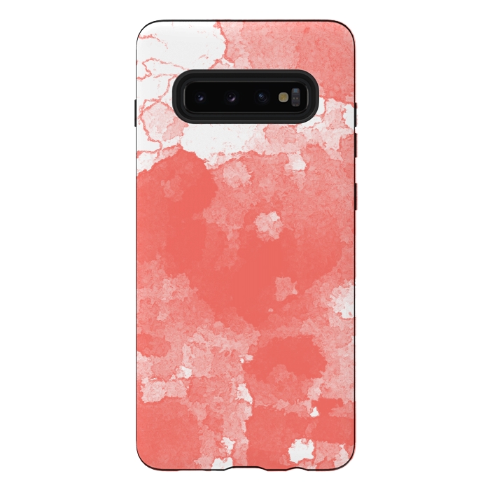 Galaxy S10 plus StrongFit Living Color Abstract by Majoih