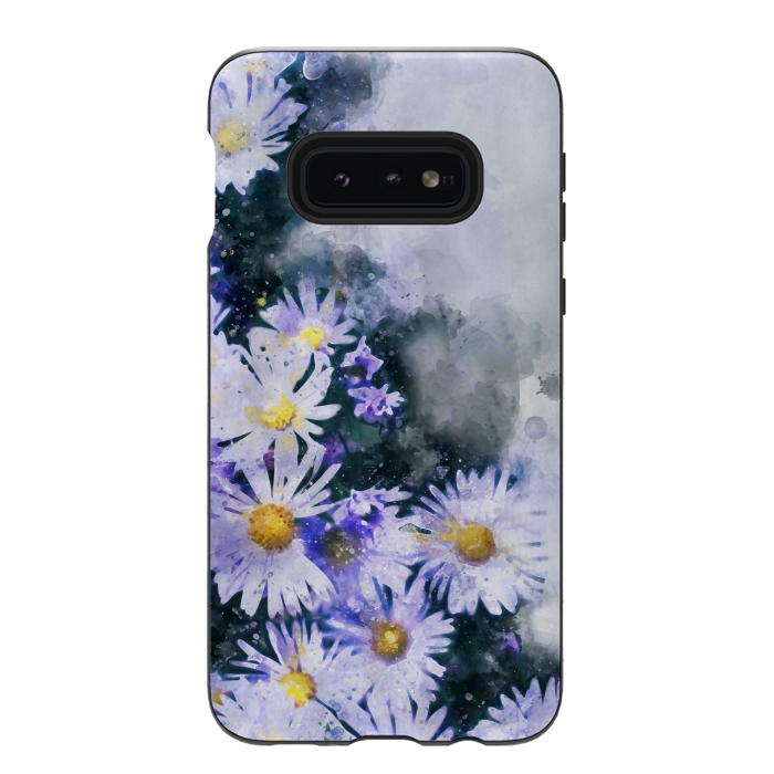 Galaxy S10e StrongFit Beauty in Blue by Creativeaxle