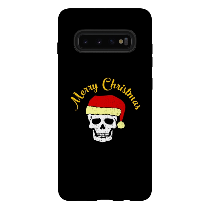 Galaxy S10 plus StrongFit Merry Christmas by Dhruv Narelia