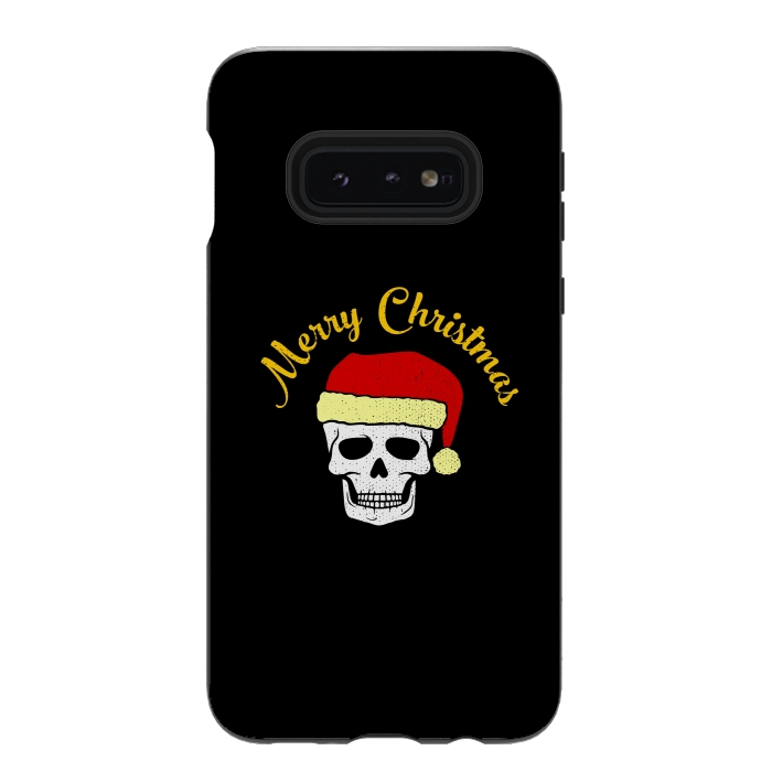 Galaxy S10e StrongFit Merry Christmas by Dhruv Narelia