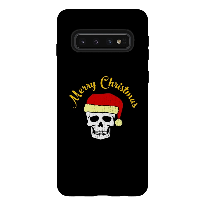 Galaxy S10 StrongFit Merry Christmas by Dhruv Narelia