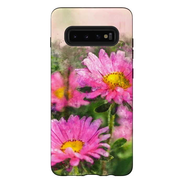 Galaxy S10 plus StrongFit Pink Queen by Creativeaxle