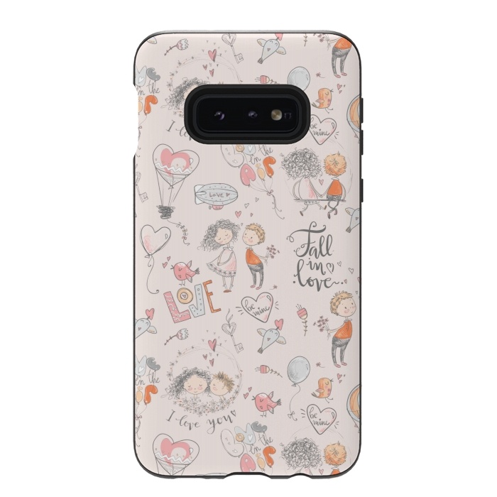 Galaxy S10e StrongFit Fall in love- happy valentines day by  Utart