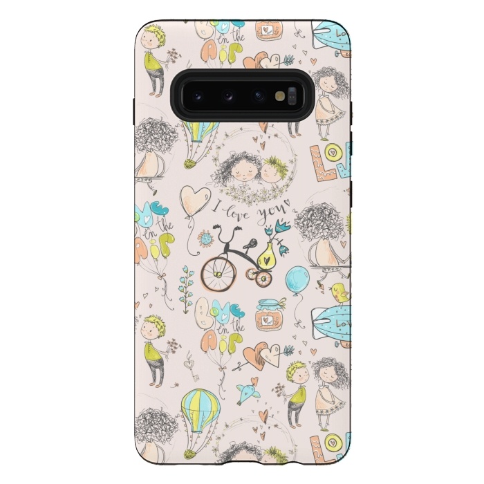 Galaxy S10 plus StrongFit I love you - happy valentines day by  Utart