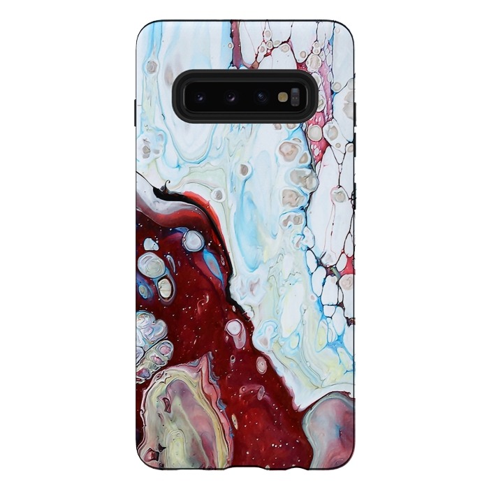 Galaxy S10 plus StrongFit Abstract Drop by Creativeaxle
