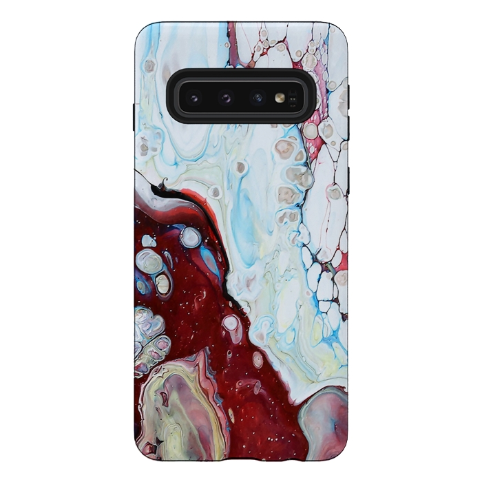 Galaxy S10 StrongFit Abstract Drop by Creativeaxle