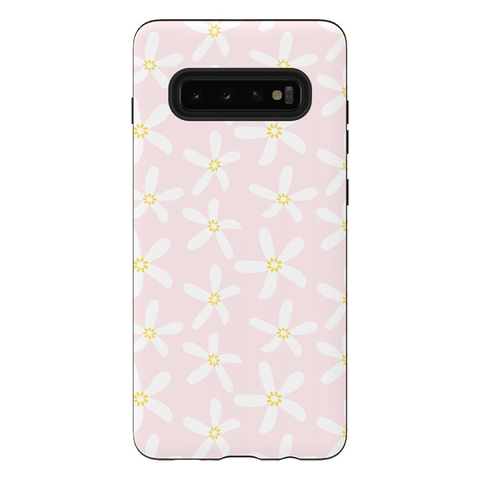Galaxy S10 plus StrongFit Daisies by  Utart