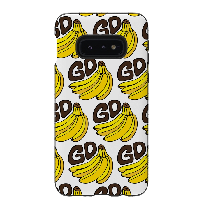 Galaxy S10e StrongFit Go Bananas by Majoih