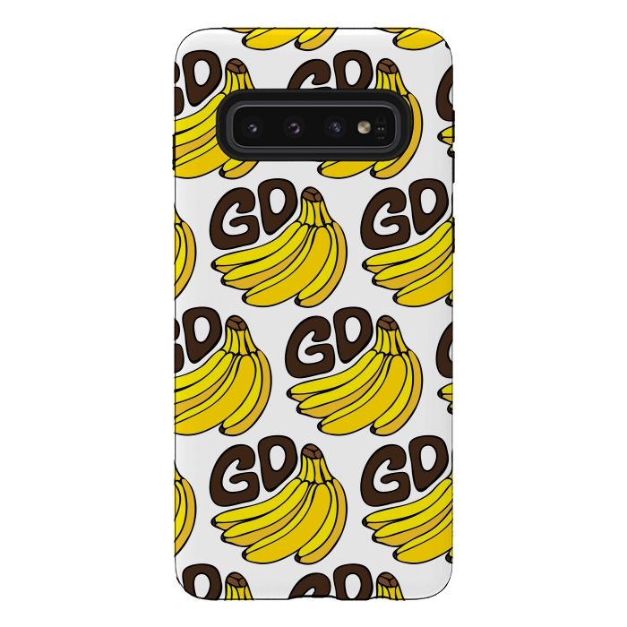 Galaxy S10 StrongFit Go Bananas by Majoih