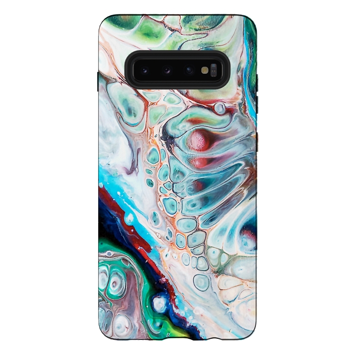 Galaxy S10 plus StrongFit Abstract Inside  by Creativeaxle