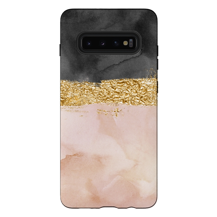 Galaxy S10 plus StrongFit Rosegold by haroulita