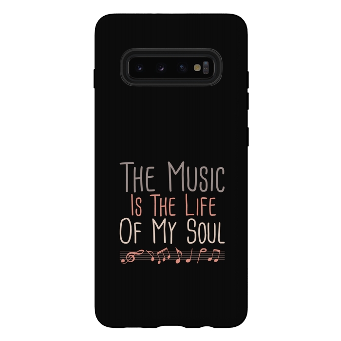 Galaxy S10 plus StrongFit music the life by TMSarts