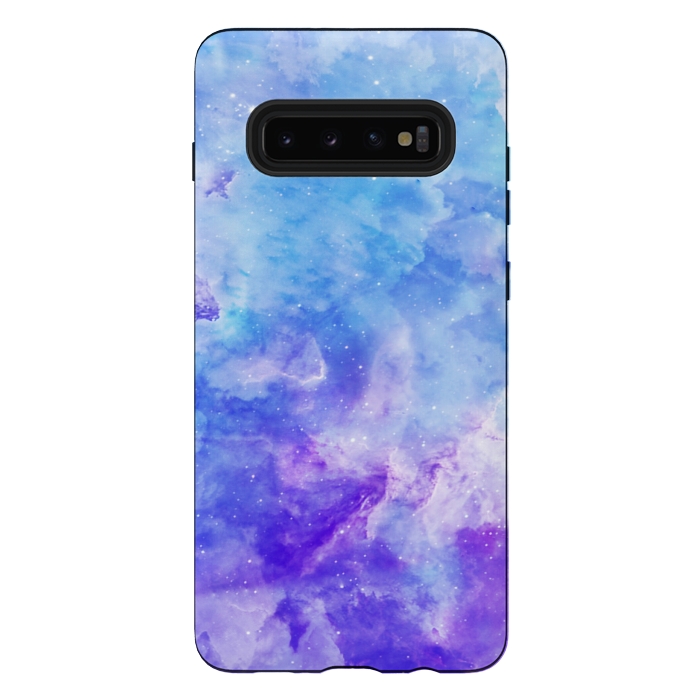Galaxy S10 plus StrongFit Blue purple by Jms