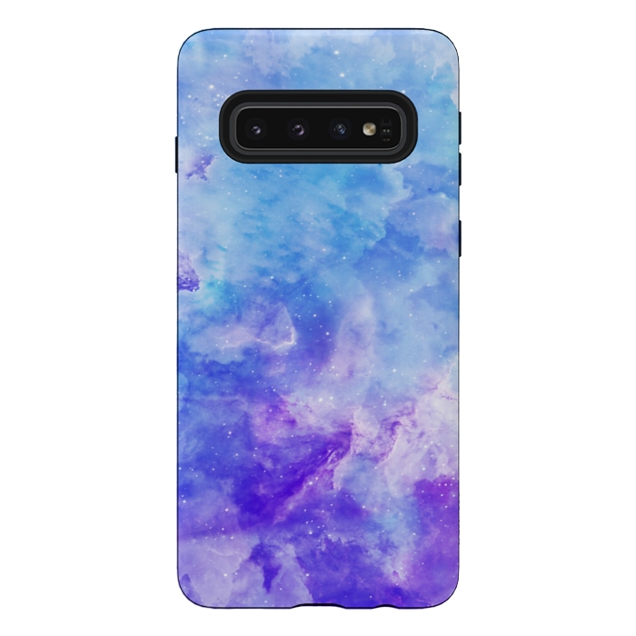 Galaxy S10 StrongFit Blue purple by Jms