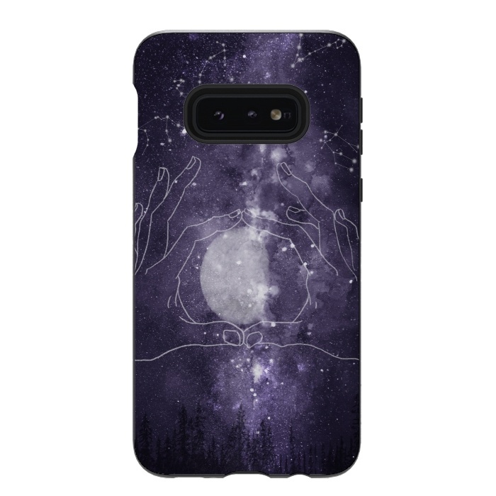 Galaxy S10e StrongFit The moon in your hand by  Utart