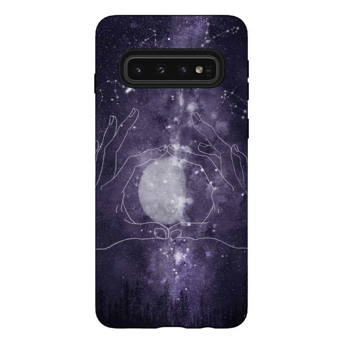 Galaxy S10 StrongFit The moon in your hand by  Utart
