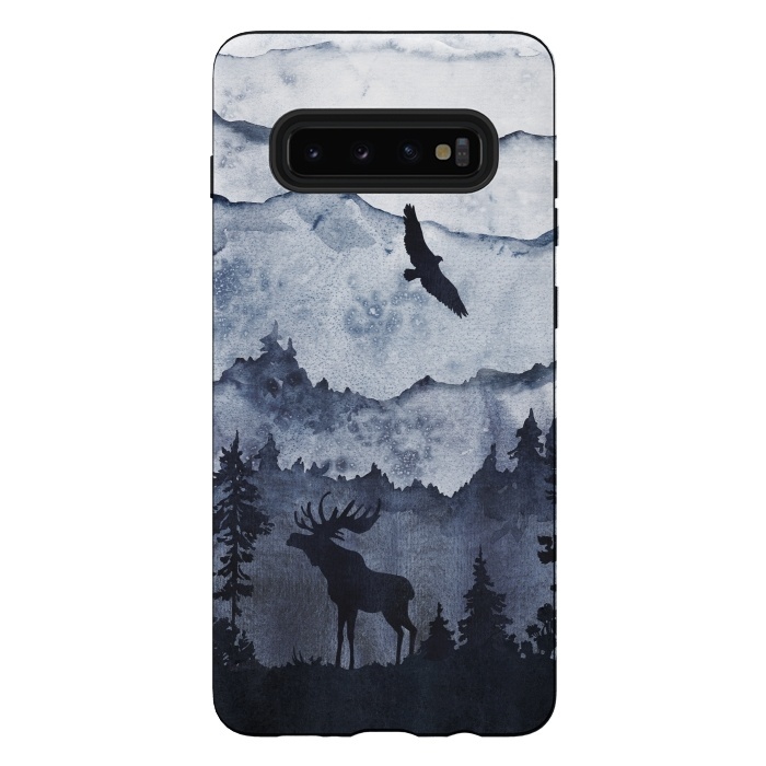 Galaxy S10 plus StrongFit The mountains are calling by  Utart