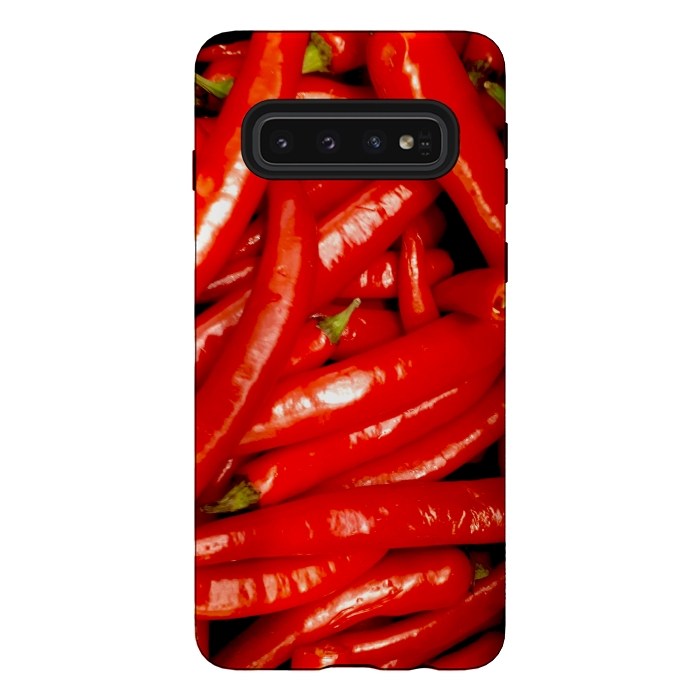 Galaxy S10 StrongFit Red Hot Chilly Peppers by BluedarkArt