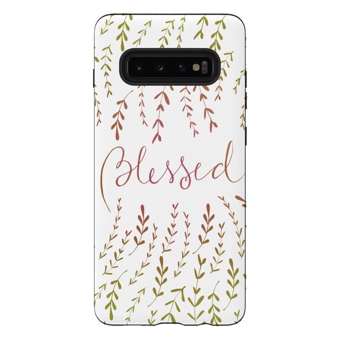 Galaxy S10 plus StrongFit Blessed by Anis Illustration