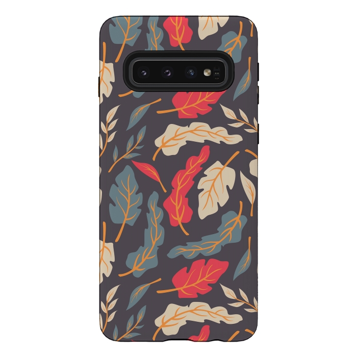 Galaxy S10 StrongFit Vintage Floral Pattern 009 by Jelena Obradovic