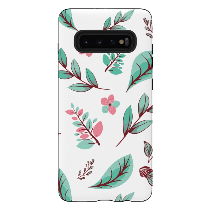 Galaxy S10 plus StrongFit Flower Series 2 by Bledi