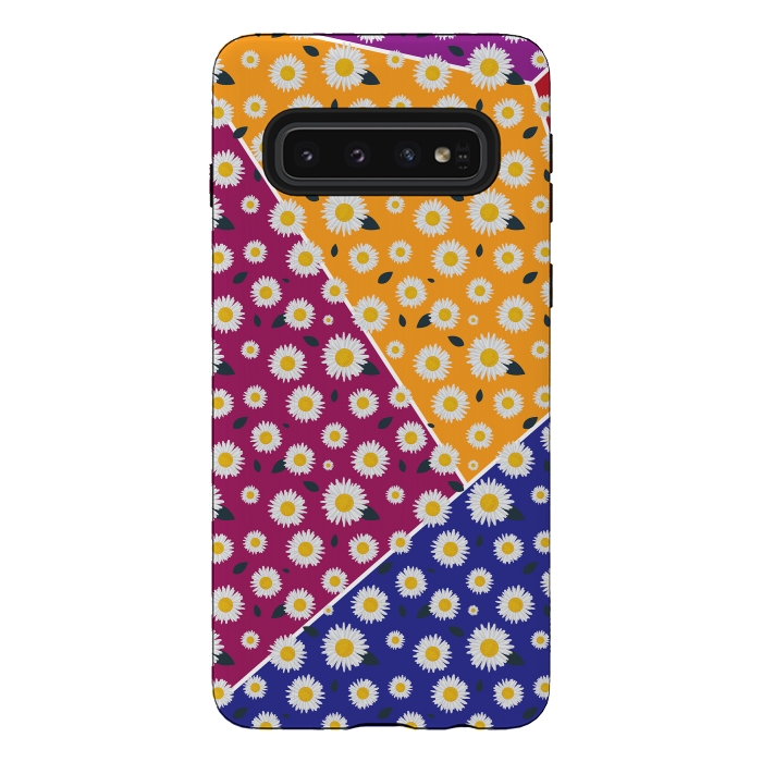 Galaxy S10 StrongFit Camomile Colors by Rossy Villarreal