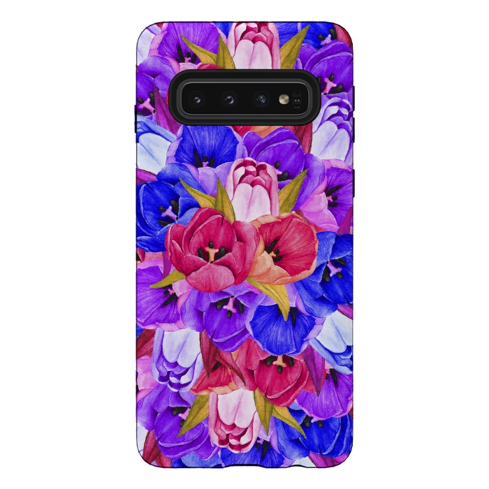 Galaxy S10 StrongFit Spring Breeze by Rossy Villarreal