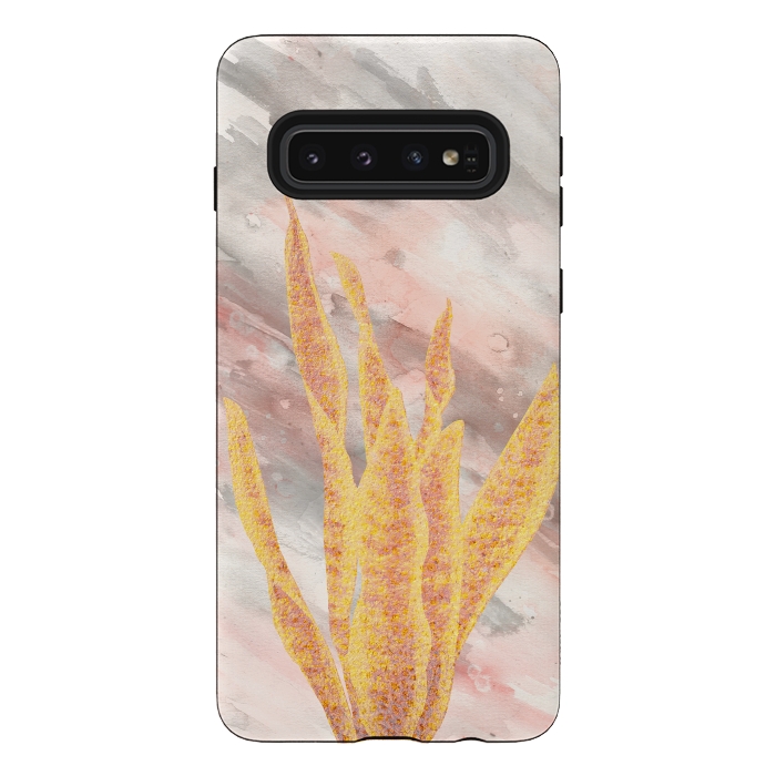 Galaxy S10 StrongFit Tropical XIX by Art Design Works