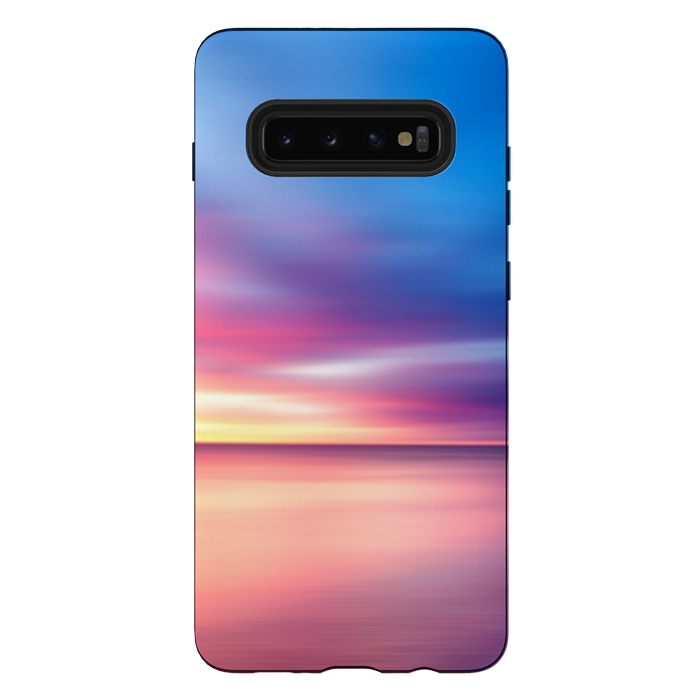 Galaxy S10 plus StrongFit Abstract Sunset V by Art Design Works