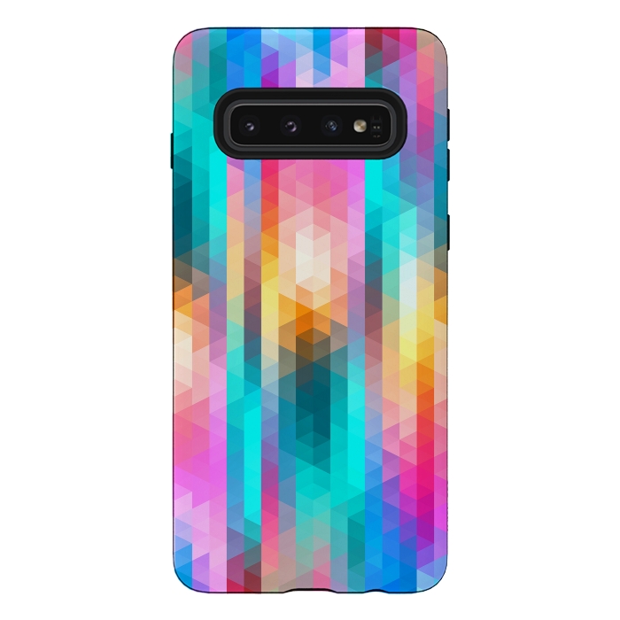 Galaxy S10 StrongFit Vivid Pattern V by Art Design Works