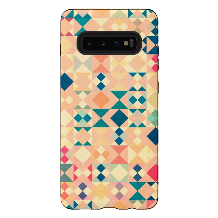 Galaxy S10 plus StrongFit Vivid Pattern IV by Art Design Works