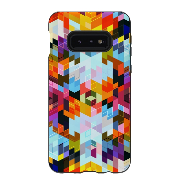 Galaxy S10e StrongFit VIVID PATTERN VI by Art Design Works