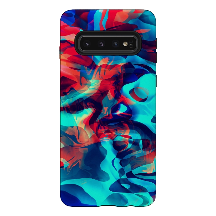 Galaxy S10 StrongFit Vivid Abstraction I by Art Design Works