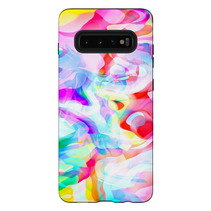 Galaxy S10 plus StrongFit Vivid Abstraction II by Art Design Works