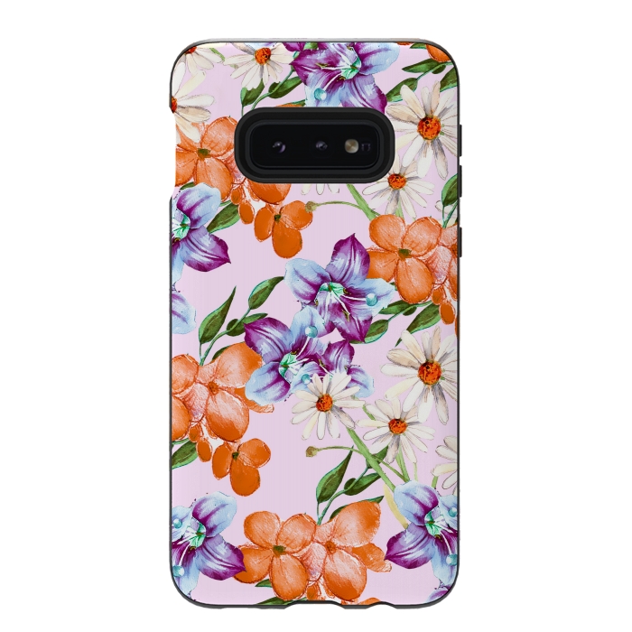 Galaxy S10e StrongFit Beauty in Bloom by Creativeaxle