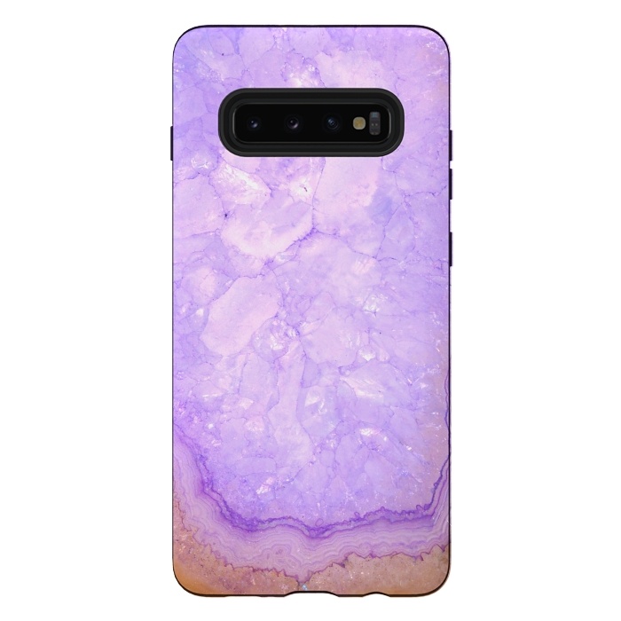 Galaxy S10 plus StrongFit Purple Agate by  Utart