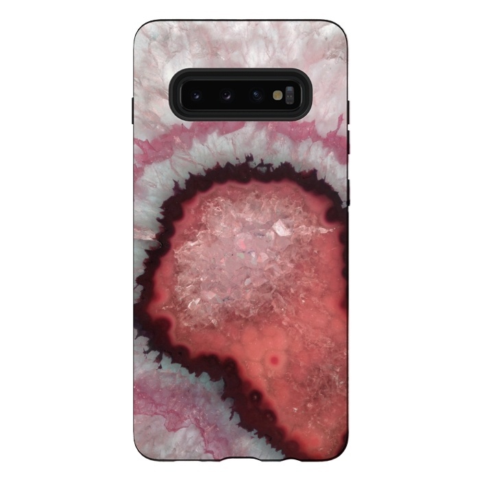 Galaxy S10 plus StrongFit Coral Agate by  Utart