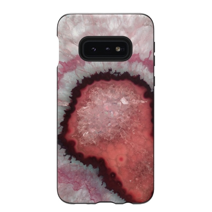Galaxy S10e StrongFit Coral Agate by  Utart