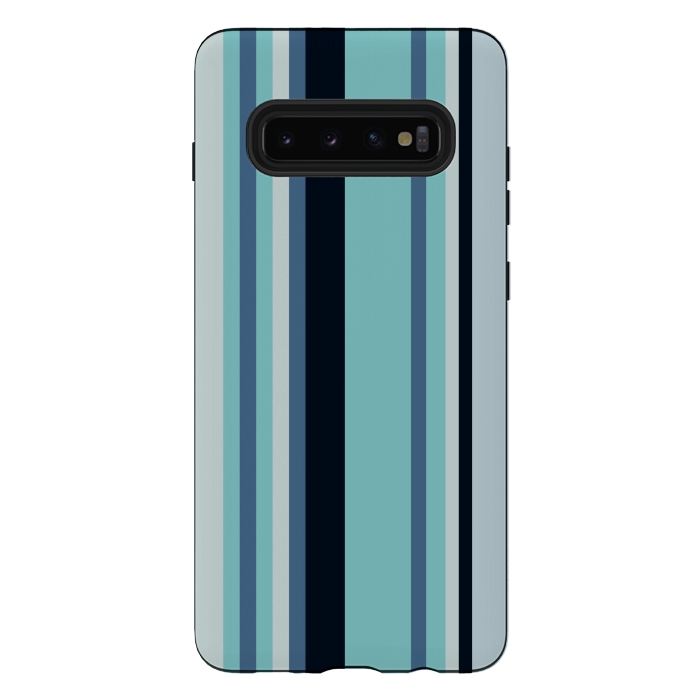 Galaxy S10 plus StrongFit Vertical Stripe Pattern by Dhruv Narelia
