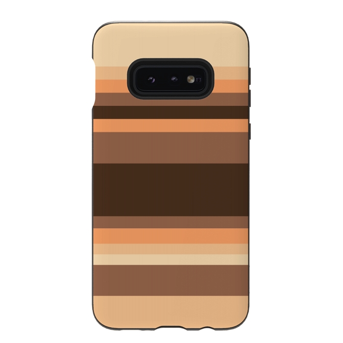 Galaxy S10e StrongFit Stripes Pattern by Dhruv Narelia
