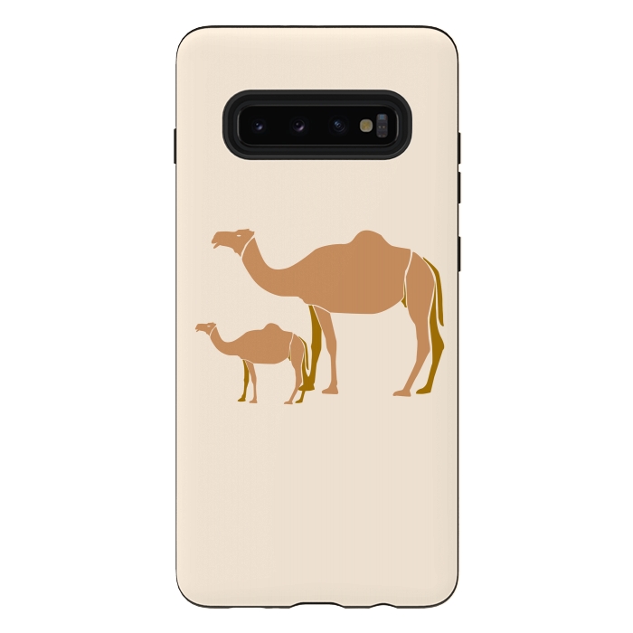 Galaxy S10 plus StrongFit Camel Mother by Creativeaxle