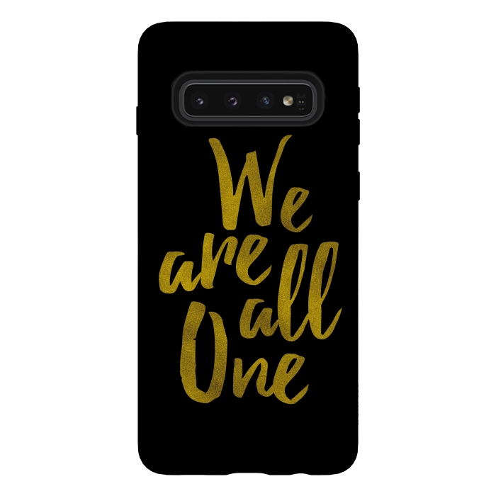 Galaxy S10 StrongFit We Are All One by Majoih