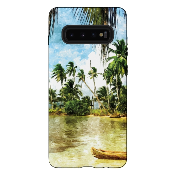 Galaxy S10 plus StrongFit Beach for Love by Creativeaxle