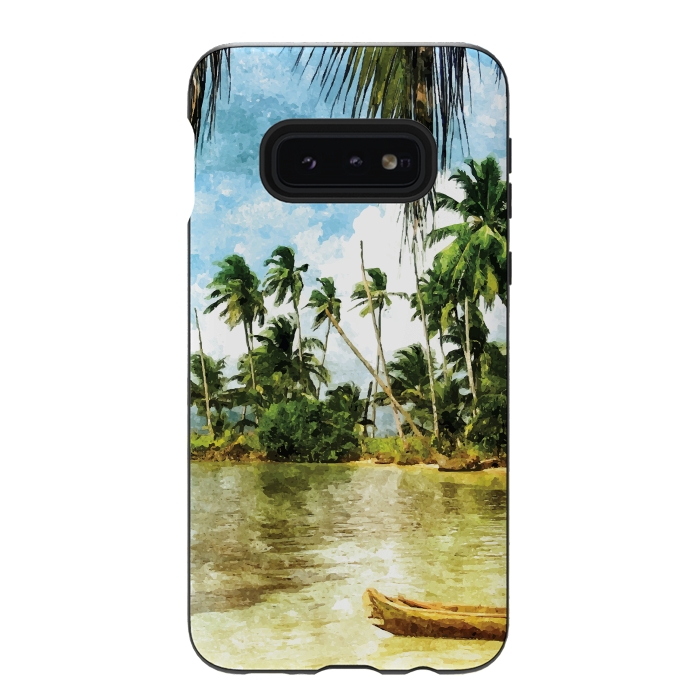 Galaxy S10e StrongFit Beach for Love by Creativeaxle