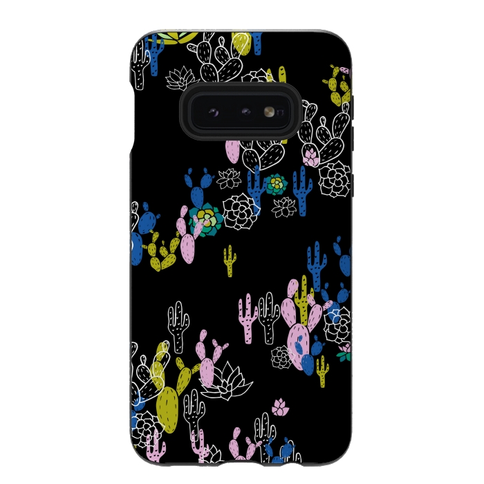 Galaxy S10e StrongFit Cactus and Succulent by Karolina